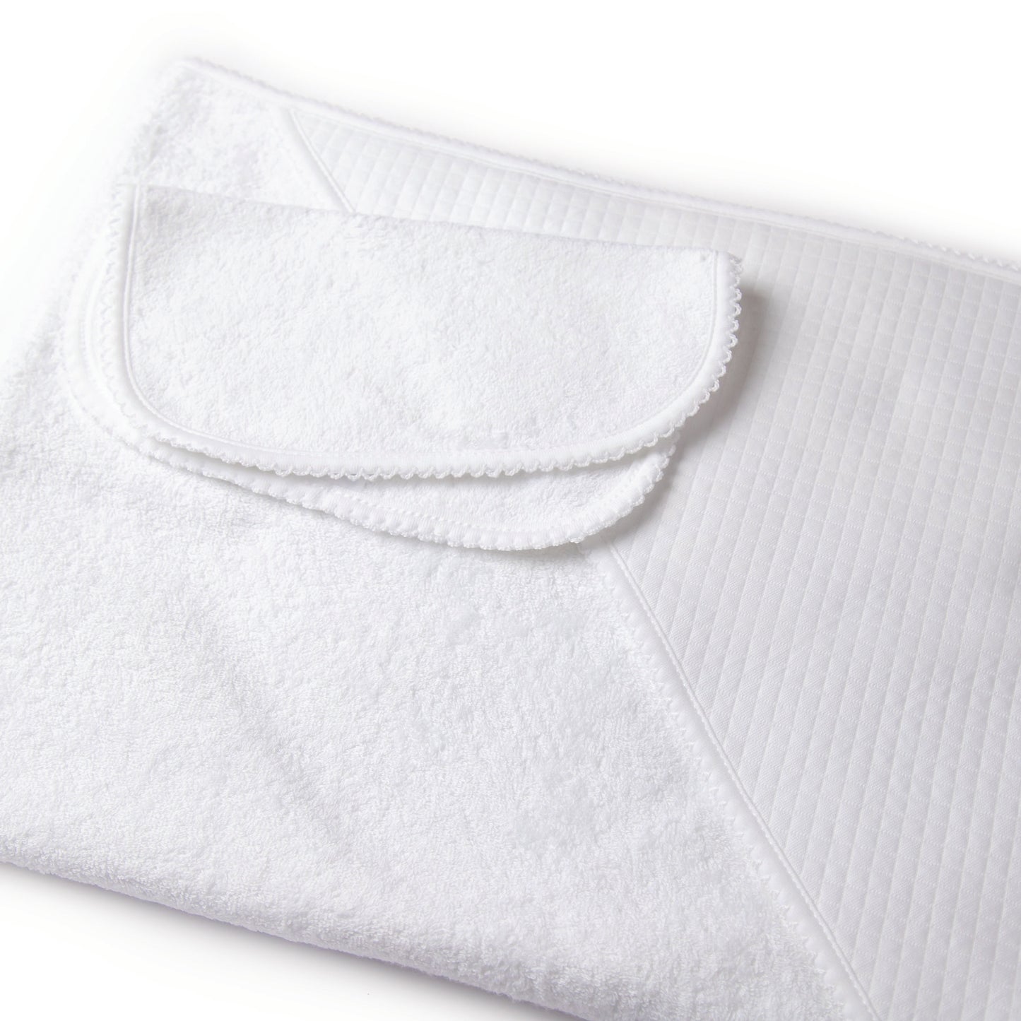 White Hooded Towel